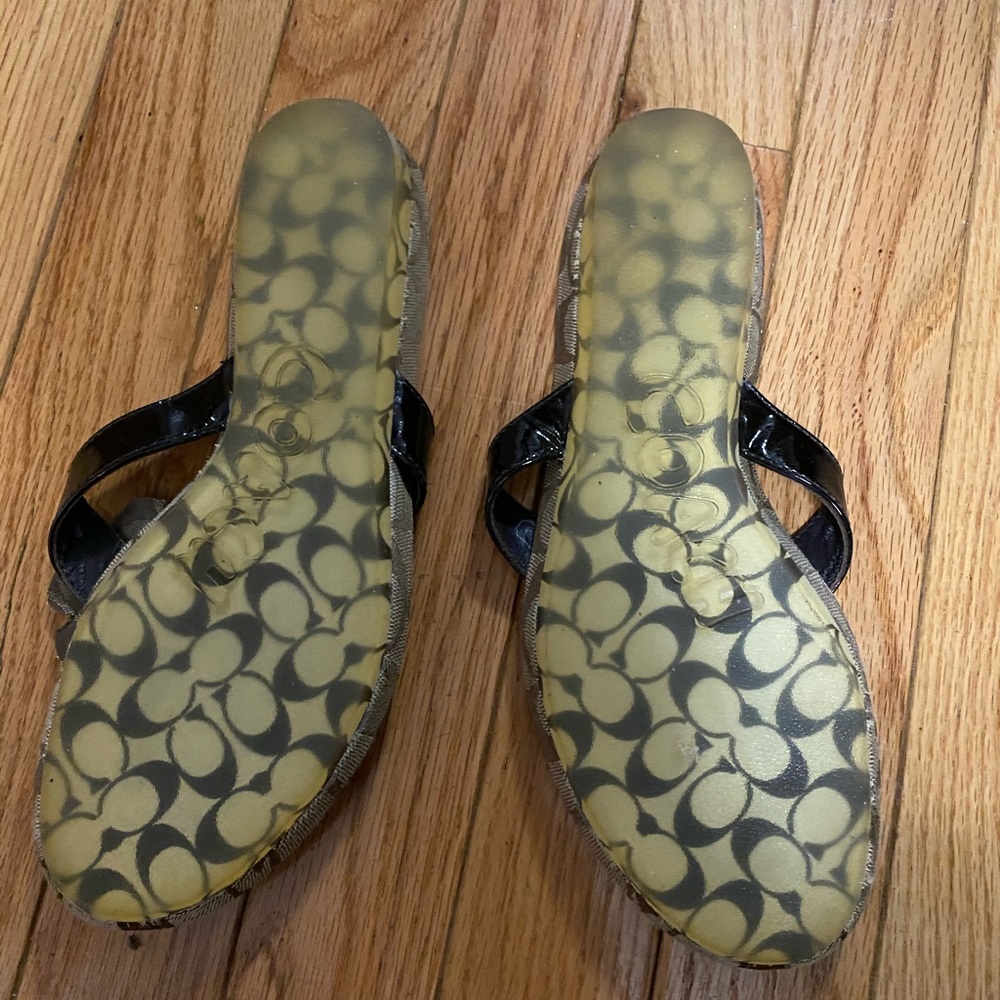 Coach flip flops - Picture 4 of 9